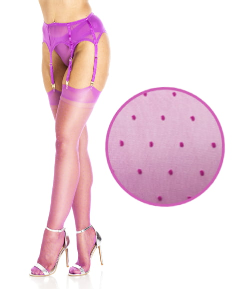 Purple Haze Limited Edition – Dixieland Polka Dot Stockings