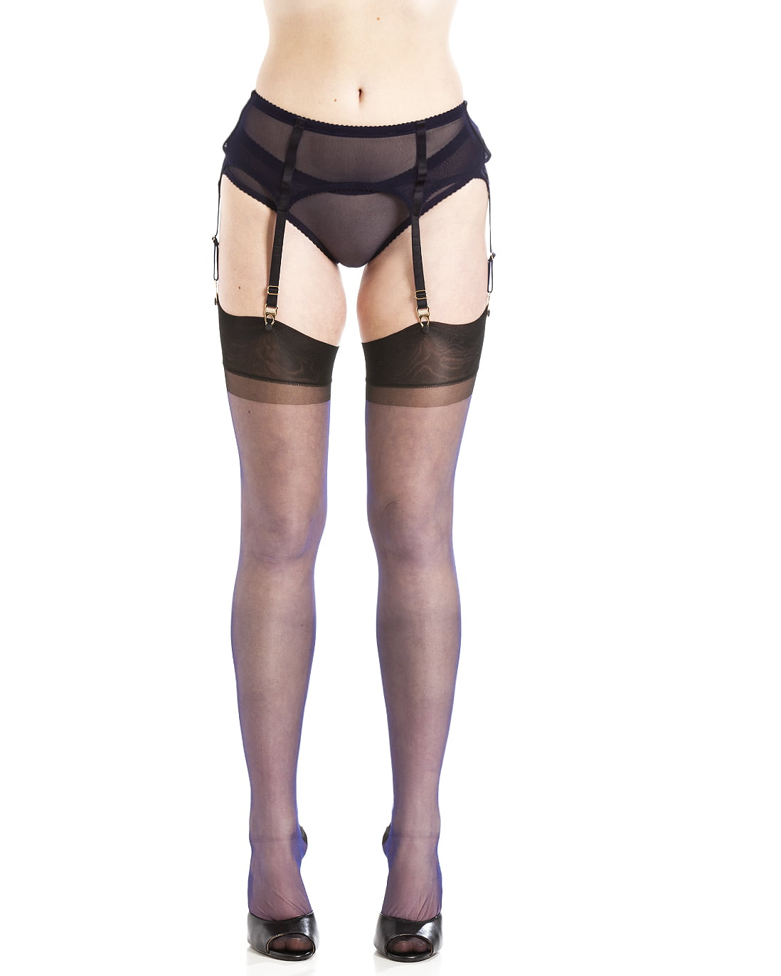 Nightshade Limited Edition - Full Contrast Charleston Stockings