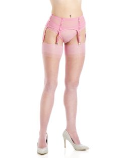 Bubblegum Pink Limited Edition – Reinforced Heel & Toe Stockings